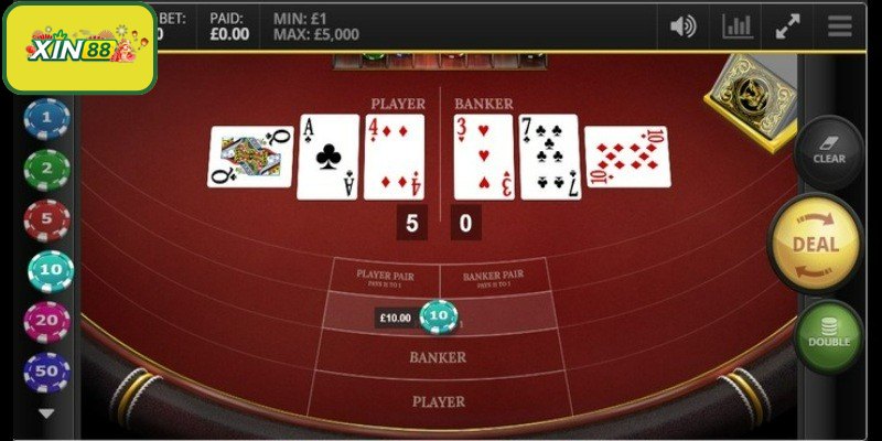 Baccarat live Xin88