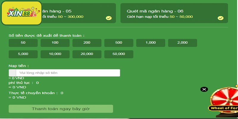 Lợi ích nổi bật khi thực hiện nạp tiền Xin88