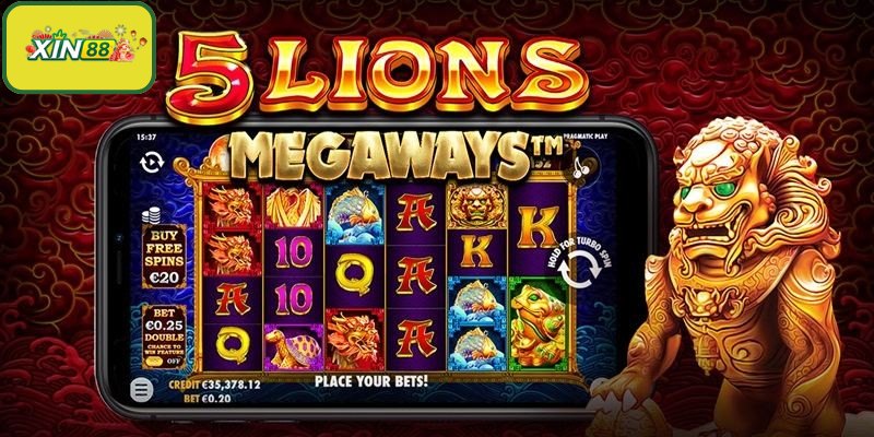 Tổng quan về 5 chú sư tử Megaways